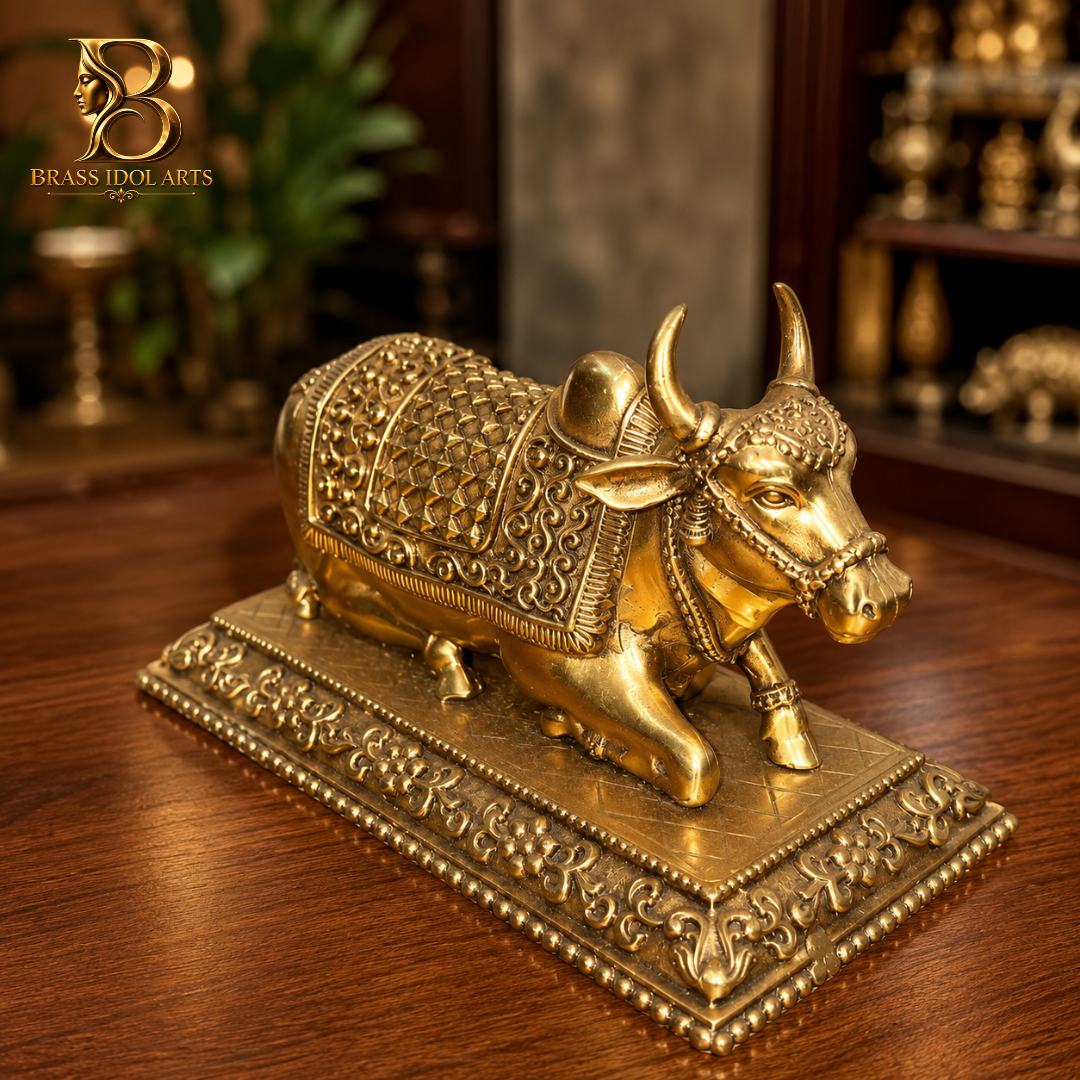 Nandi Brass Sculpture — view 2